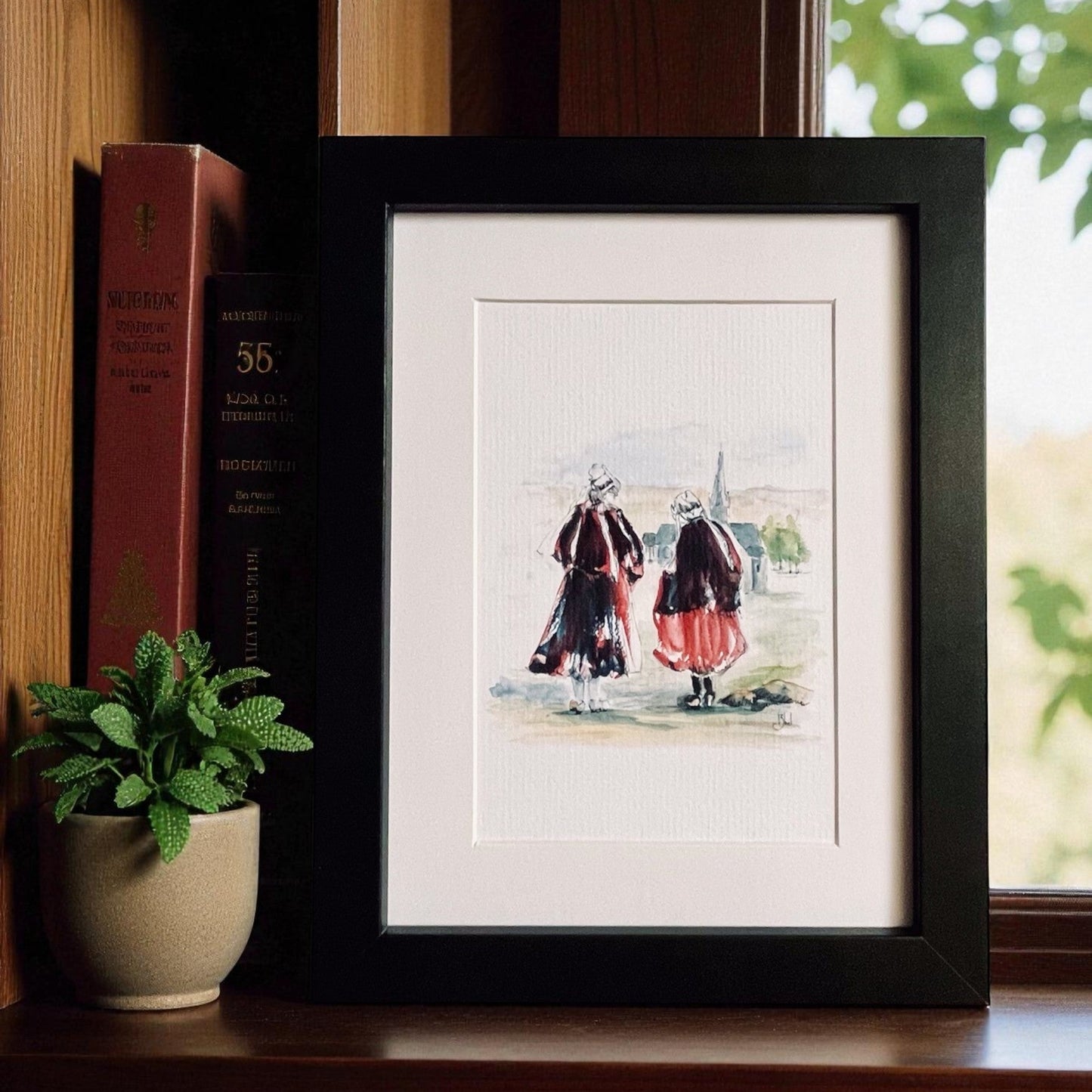 DEUX BRETONNES SUR LA DUNE