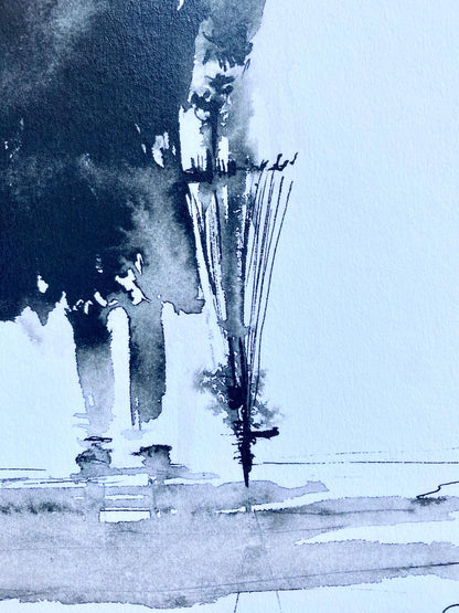 LA BIGOUDEN AU PARAPLUIE