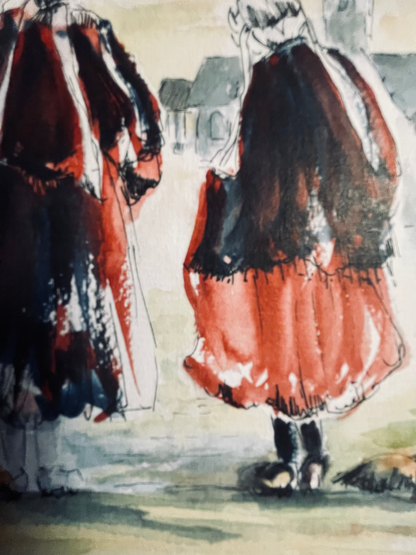 DEUX BRETONNES SUR LA DUNE